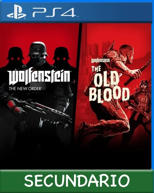 Ps4 Digital Wolfenstein: The Two-Pack Secundario