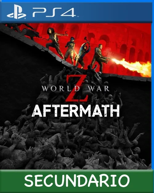 Ps4 Digital World War Z: Aftermath Secundario