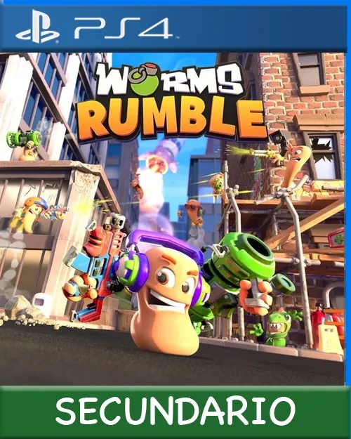 Ps4 Digital Worms Rumble Secundario