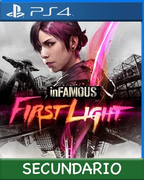 Ps4 Digital inFAMOUS First Light Secundario