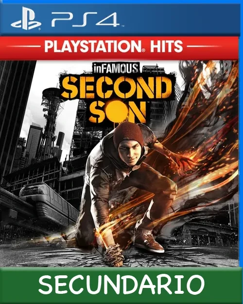 Ps4 Digital inFAMOUS Second Son Secundario