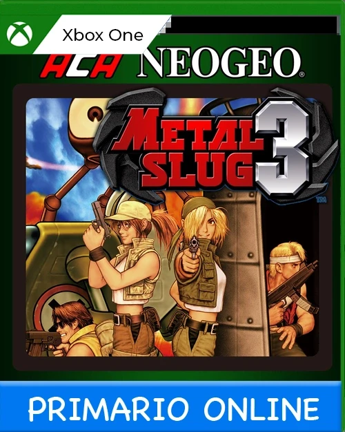 Xbox One ACA NEOGEO METAL SLUG 3 Primario Online