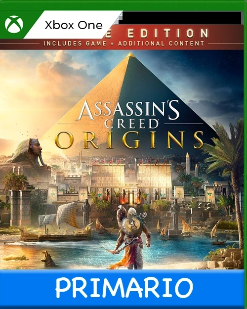 Xbox One Assassin's Creed® Origins - DELUXE EDITION Primario