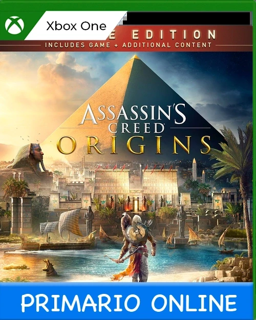 Xbox One Assassin's Creed® Origins - DELUXE EDITION Primario Online