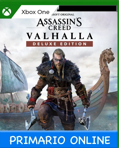 Xbox One Assassin's Creed Valhalla: Deluxe Edition Primario Online