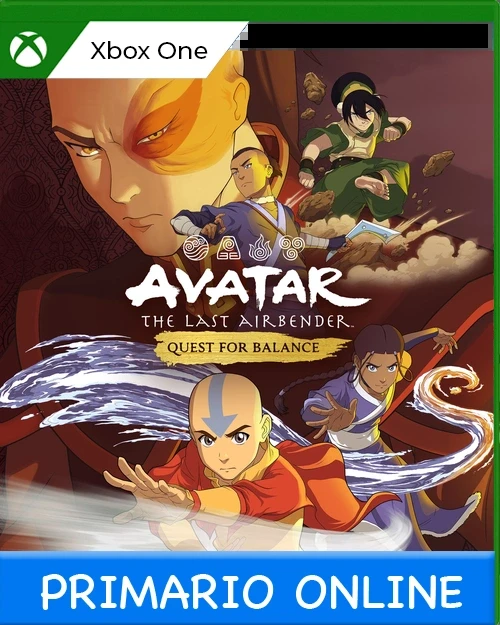 Xbox One Avatar The Last Airbender: Quest for Balance Primario Online