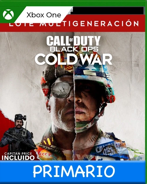 Xbox One Call of Duty®: Black Ops Cold War - Lote Multigeneración Primario