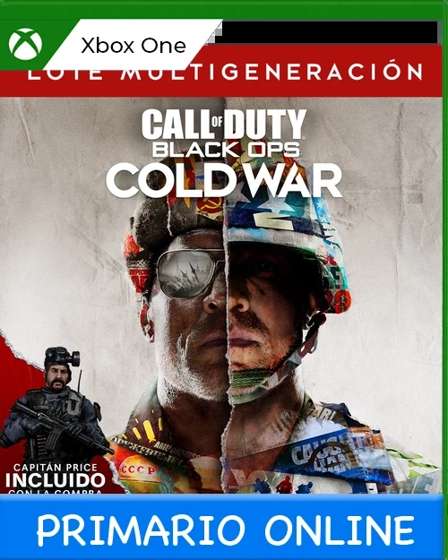 Xbox One Call of Duty®: Black Ops Cold War - Lote Multigeneración Primario Online