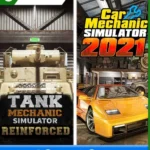Xbox One Car Mechanic Simulator 2021 & Tank Mechanic Simulator Primario