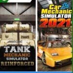 Xbox One Car Mechanic Simulator 2021 & Tank Mechanic Simulator Primario Online
