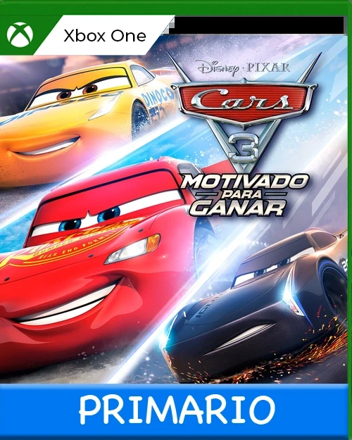 Xbox One Cars 3: Motivado para ganar Primario
