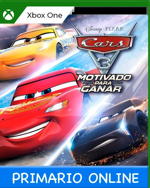 Xbox One Cars 3: Motivado para ganar Primario Online