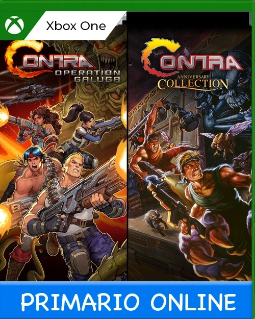 Xbox One Contra Run & Gun Bundle Primario Online