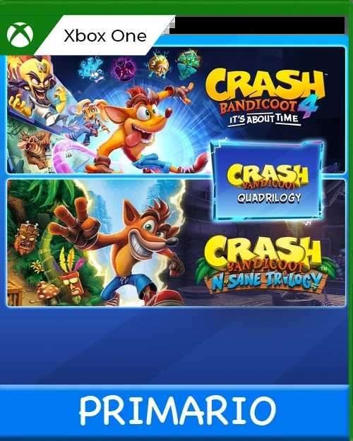 Xbox One Crash Bandicoot™ - Lote Quadrilogy Primario