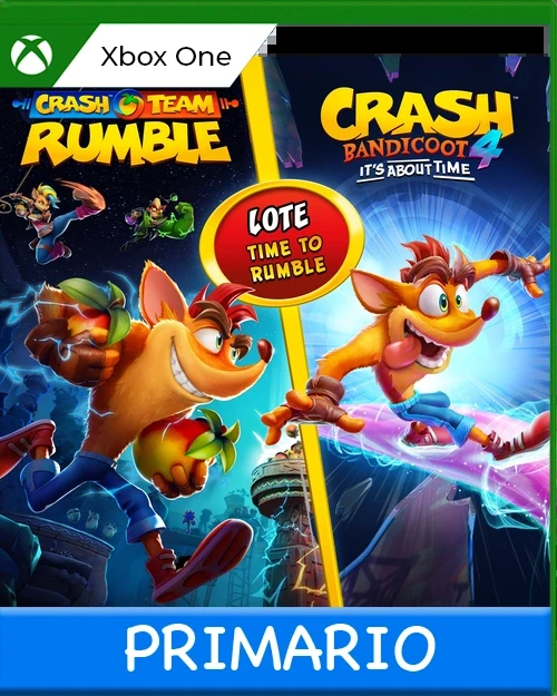 Xbox One Crash Bandicoot™ - Lote Time to Rumble Primario