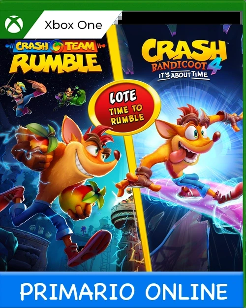 Xbox One Crash Bandicoot™ - Lote Time to Rumble Primario Online