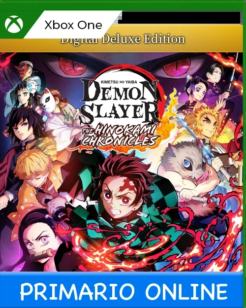 Xbox One Demon Slayer -Kimetsu no Yaiba- The Hinokami Chronicles Digital Deluxe Edition Primario Online
