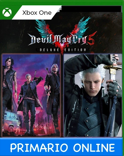 Xbox One Devil May Cry 5 Deluxe + Vergil Primario Online