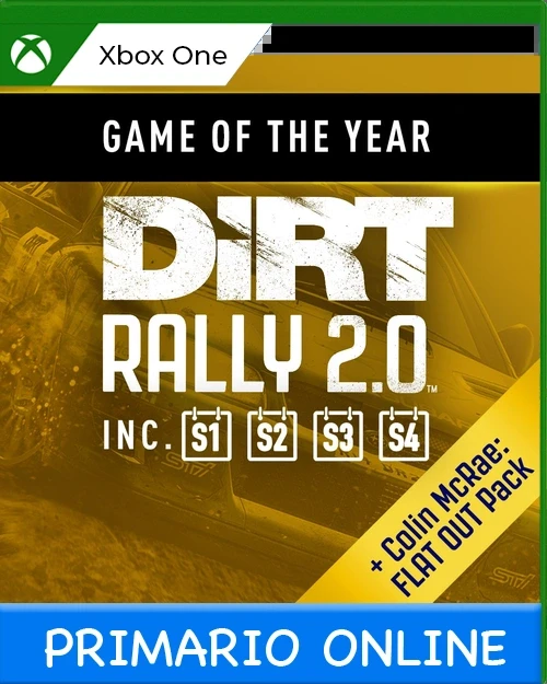 Xbox One DiRT Rally 2.0 - Game of the Year Edition Primario Online