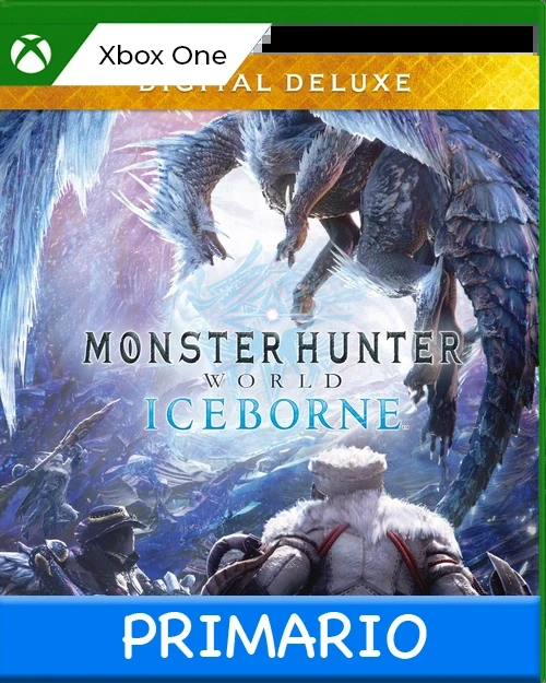 Xbox One Digital Deluxe de Monster Hunter World: Iceborne Primario