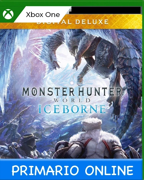 Xbox One Digital Deluxe de Monster Hunter World: Iceborne Primario Online