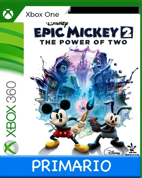 Xbox One Disney Epic Mickey El Poder de Dos Primario