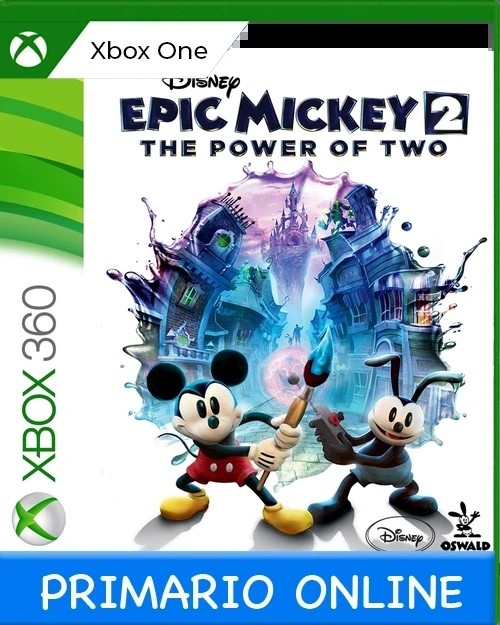 Xbox One Disney Epic Mickey El Poder de Dos Primario Online