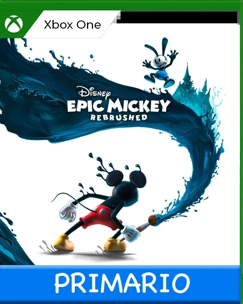 Xbox One Disney Epic Mickey: Rebrushed Primario