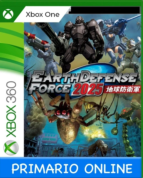Xbox One Earth Defense Force 2025 Primario Online