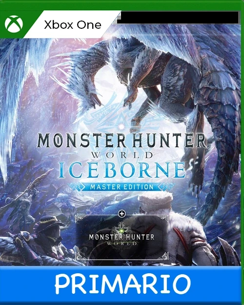 Xbox One Edición maestra de Monster Hunter World: Iceborne Primario
