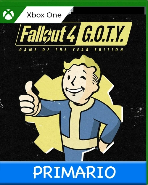 Xbox One Fallout 4: Game of the Year Edition Primario