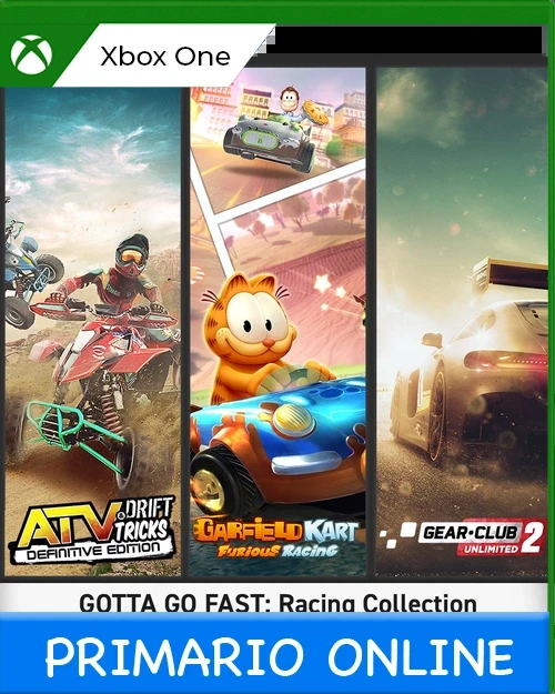 Xbox One GOTTA GO FAST: Racing Collection Primario Online