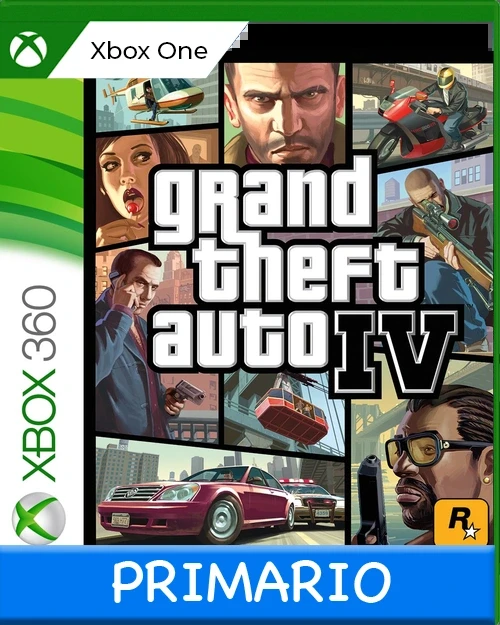 Xbox One Grand Theft Auto IV Primario