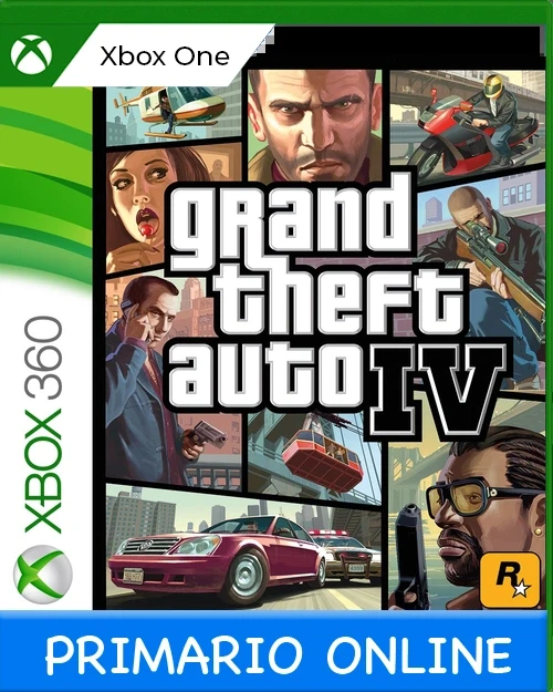 Xbox One Grand Theft Auto IV Primario Online