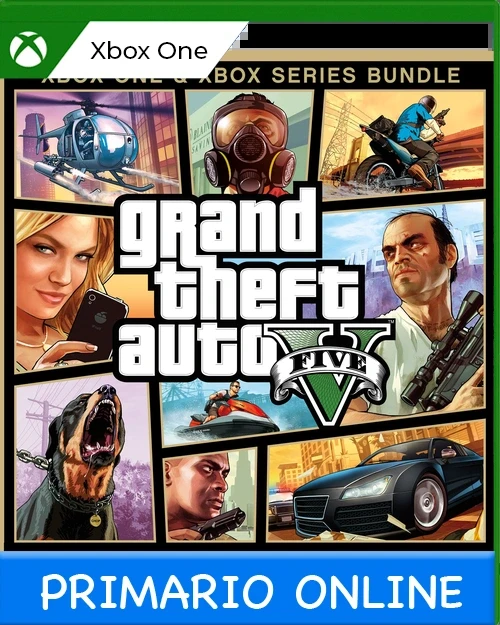 Xbox One Grand Theft Auto V (Xbox One y Xbox Series X|S) Primario Online
