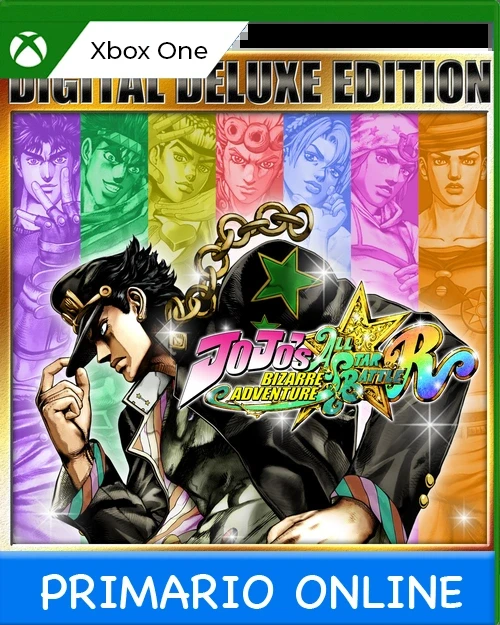Xbox One JoJo's Bizarre Adventure: All-Star Battle R Edición Deluxe Primario Online