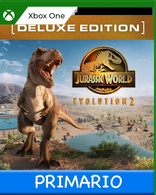 Xbox One Jurassic World Evolution 2: Edición Deluxe Primario