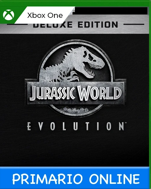Xbox One Jurassic World Evolution: paquete Deluxe Primario Online