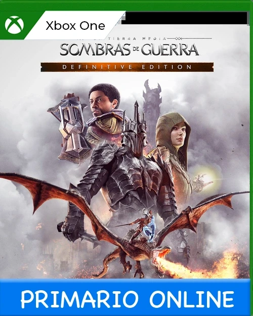 Xbox One La Tierra Media™: Sombras de Guerra™ - Edición Definitiva Primario Online