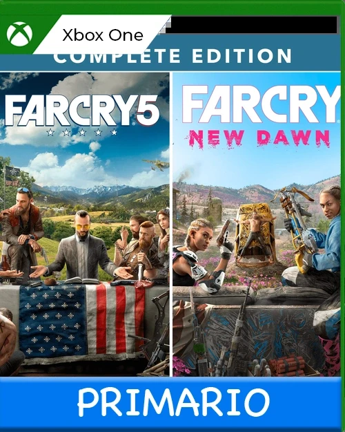 Xbox One Lote Far Cry® 5 + Far Cry® New Dawn Deluxe Edition Primario