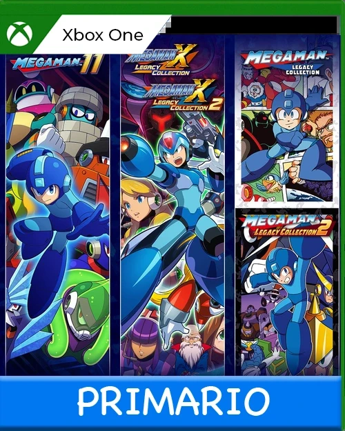 Xbox One Mega Man 30th Anniversary Bundle Primario