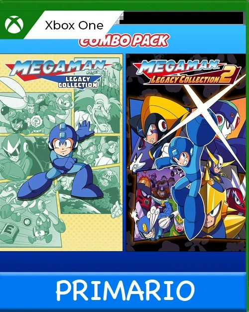 Xbox One Mega Man Legacy Collection 1 & 2 Combo Pack Primario Xbox One Mega Man Legacy Collection 1 & 2 Combo Pack Primario