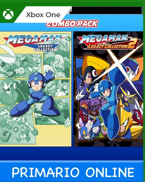 Xbox One Mega Man Legacy Collection 1 & 2 Combo Pack Primario Online