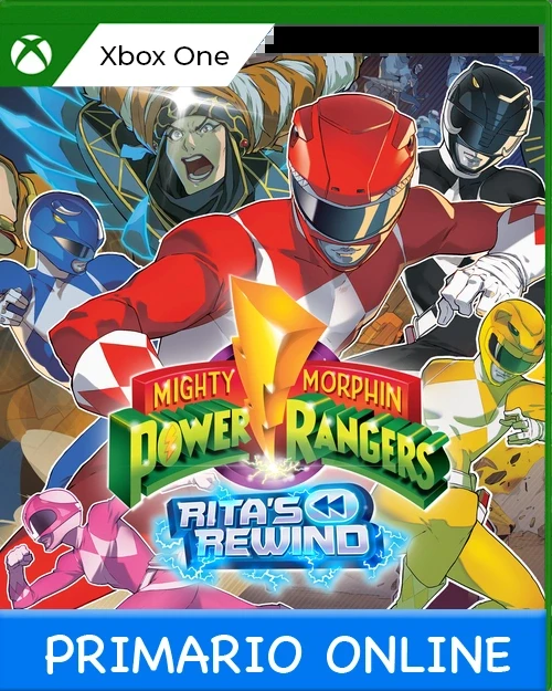 Xbox One Mighty Morphin Power Rangers: Rita's Rewind Primario Online