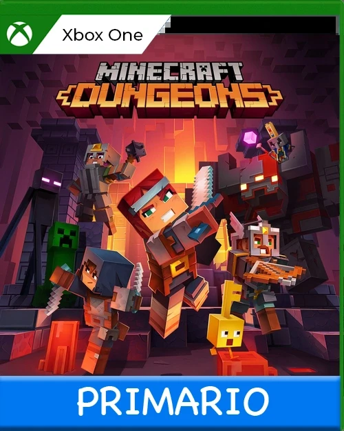 Xbox One Minecraft Dungeons Primario