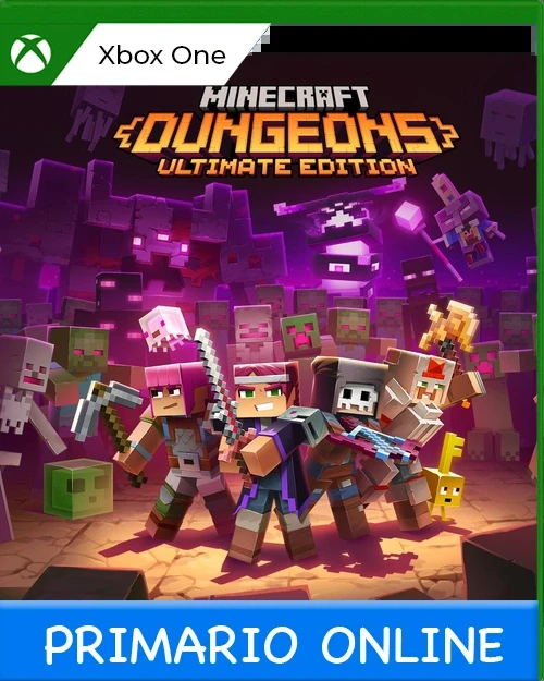 Xbox One Minecraft Dungeons edición definitiva Primario Online