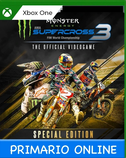 Xbox One Monster Energy Supercross 3 - Special Edition Primario Online