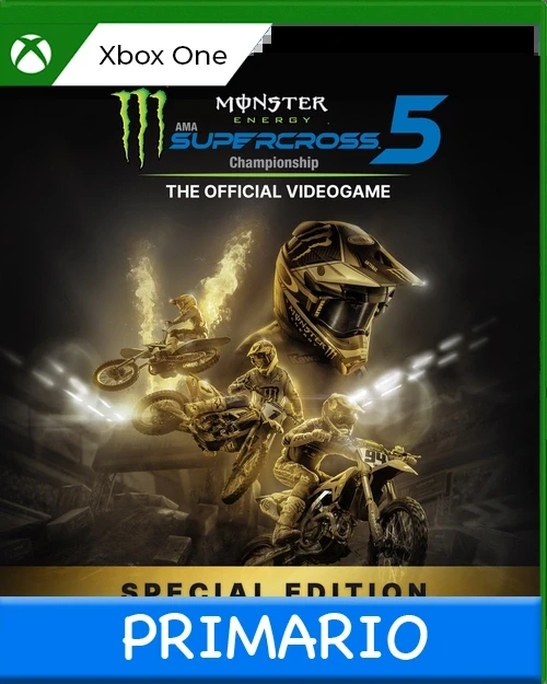 Xbox One Monster Energy Supercross 5 - Special Edition Primario
