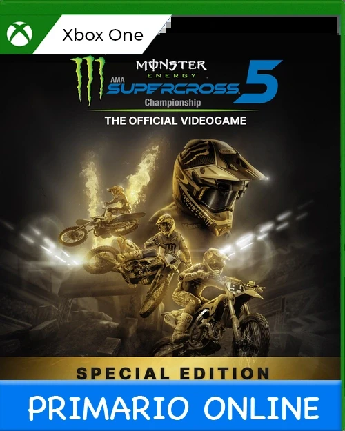 Xbox One Monster Energy Supercross 5 - Special Edition Primario Online