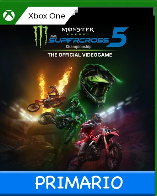 Xbox One Monster Energy Supercross - The Official Videogame 5 Primario